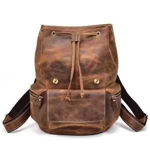 Grunt Luxury | Bags | Gruntluxury Brown Buffalo Leather  display picture 3